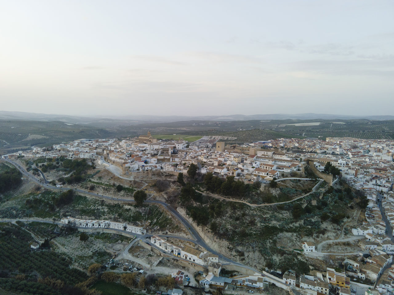 Vista aérea de Baena