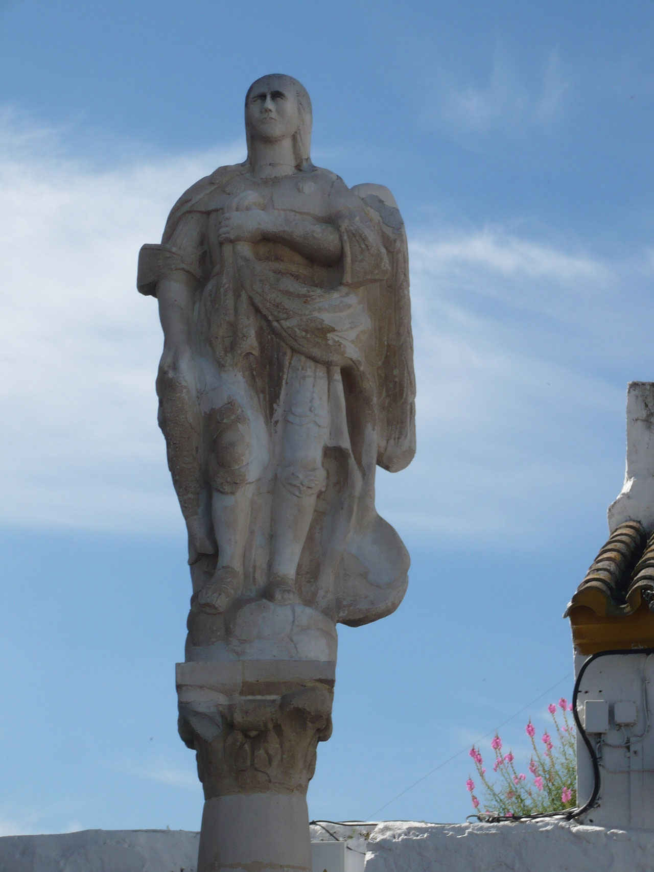 Detalle de la Plaza del Ángel